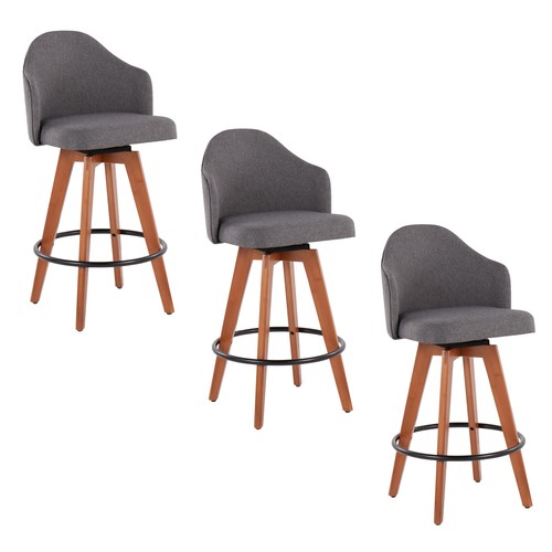 Ahoy 26" Fixed-height Counter Stool - Set Of 3